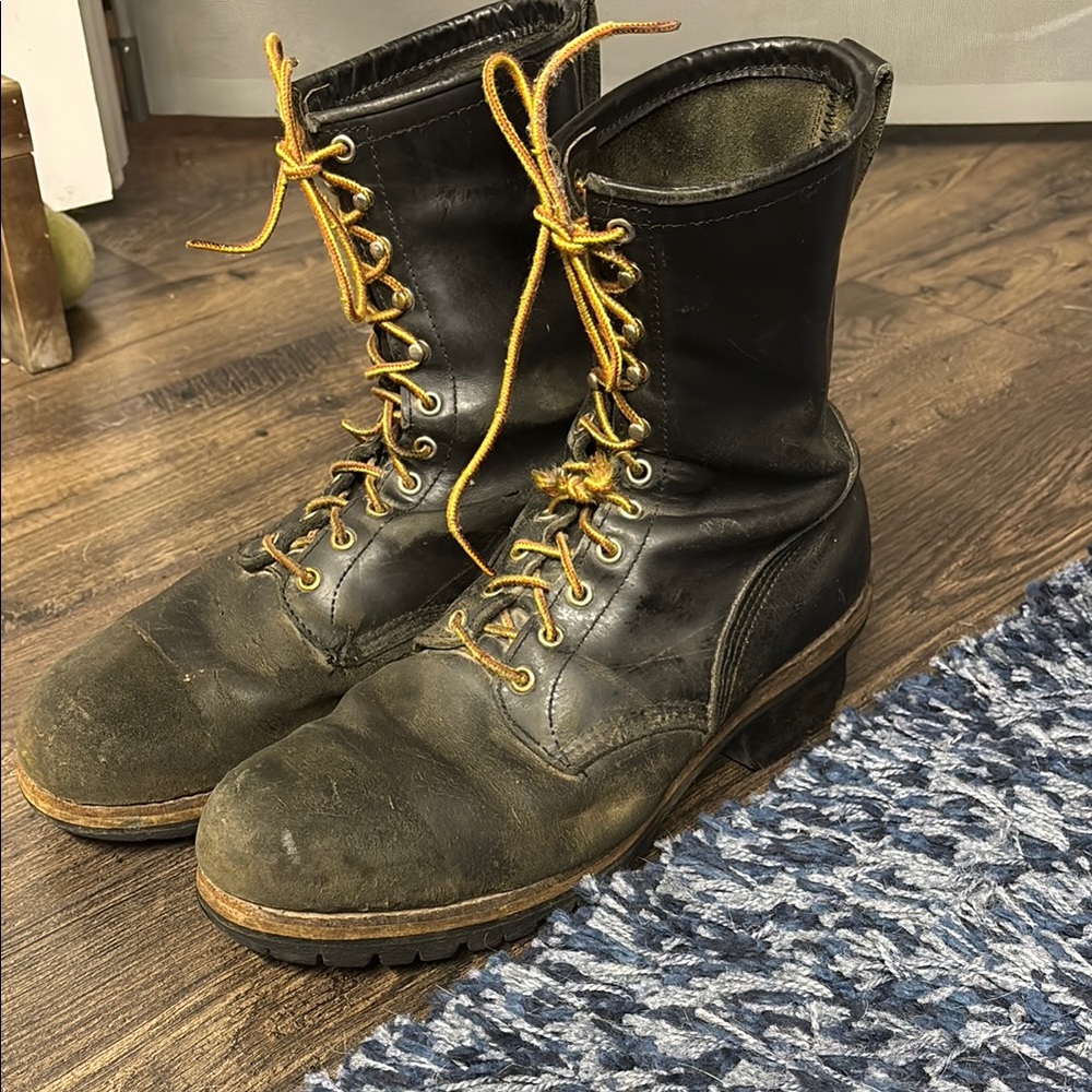 Red Wing Shoes Leather Men's logger Boots